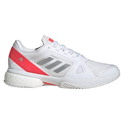 Women's Stella Court Tennis Shoes White and Lucid Red