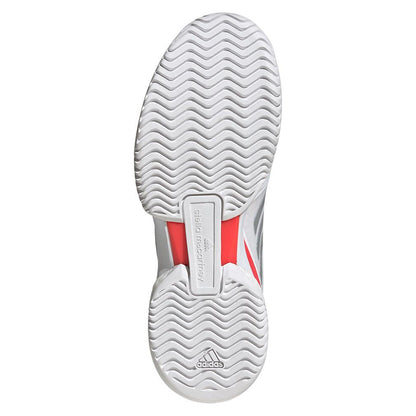 Women's Stella Court Tennis Shoes White and Lucid Red