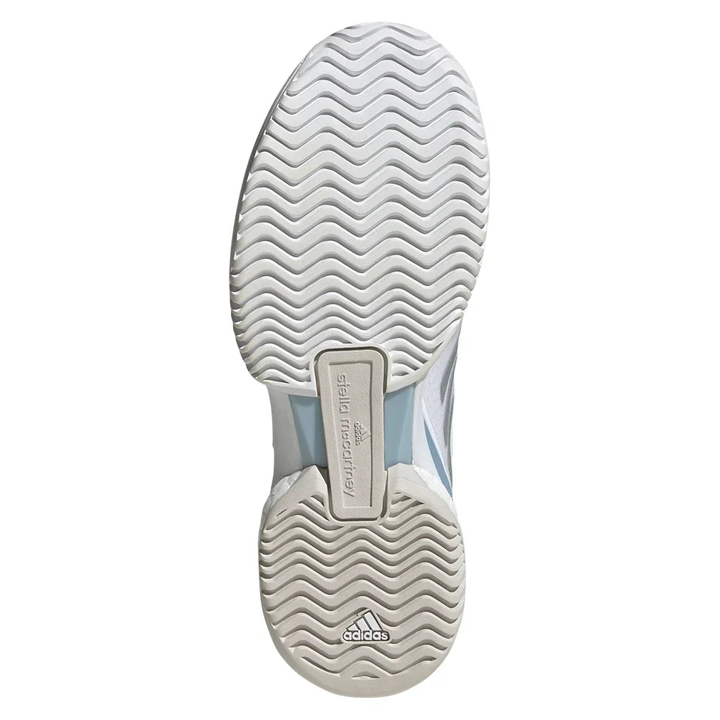 Women's Stella Court Tennis Shoes White and Wonder Blue