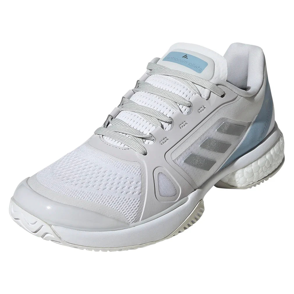 Women's Stella Court Tennis Shoes White and Wonder Blue