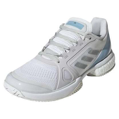Women's Stella Court Tennis Shoes White and Wonder Blue