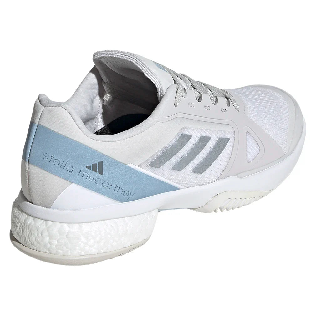 Women's Stella Court Tennis Shoes White and Wonder Blue