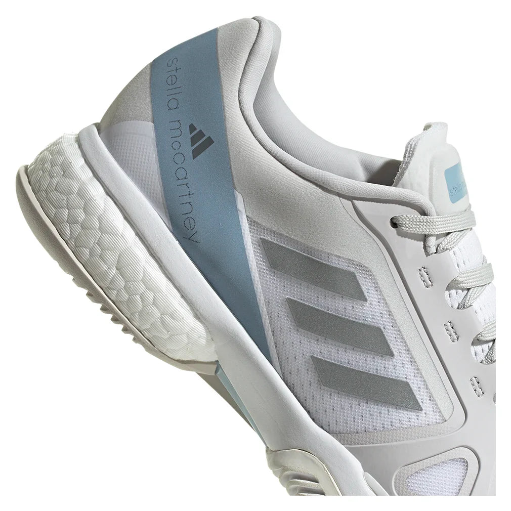 Women's Stella Court Tennis Shoes White and Wonder Blue