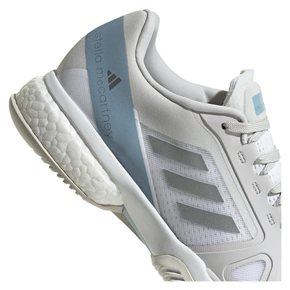 Women's Stella Court Tennis Shoes White and Wonder Blue