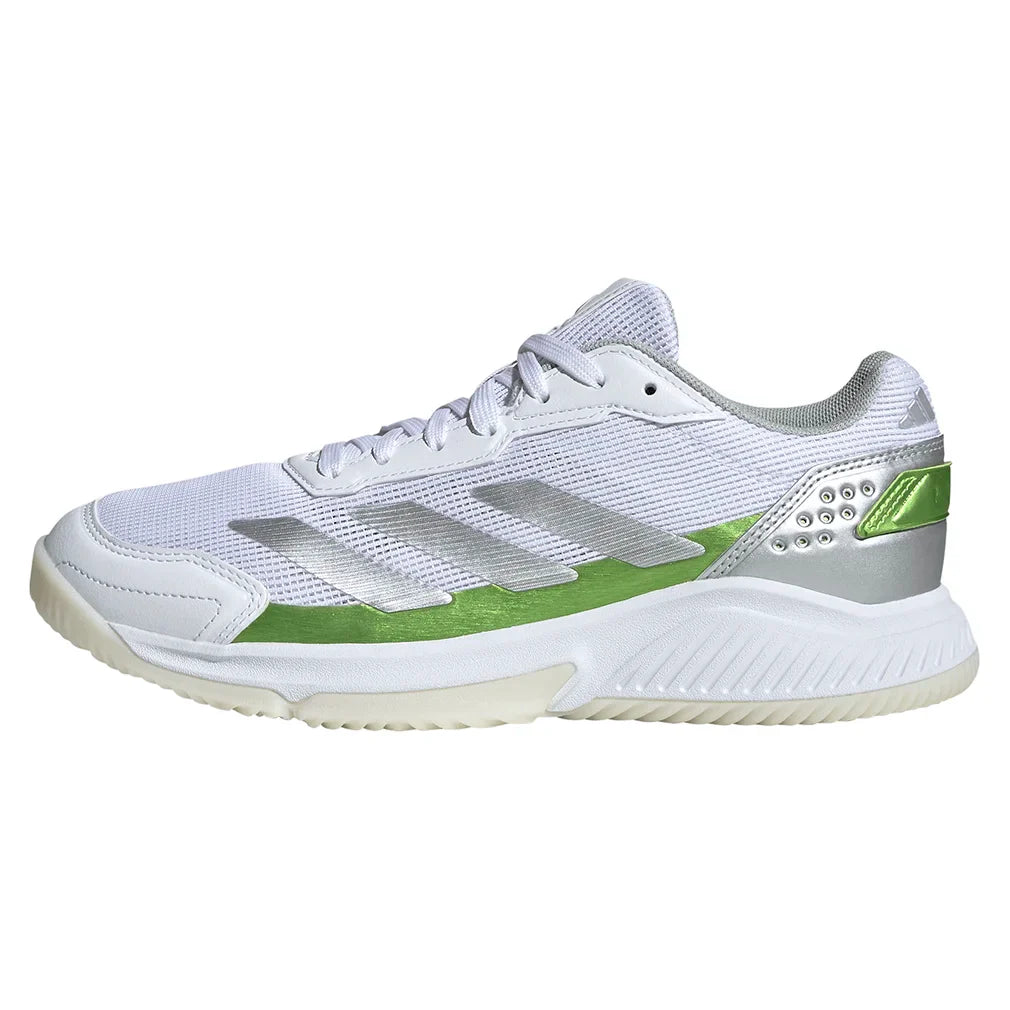 Women's Courtquick Padel Shoes Footwear White and Lucid Lemon