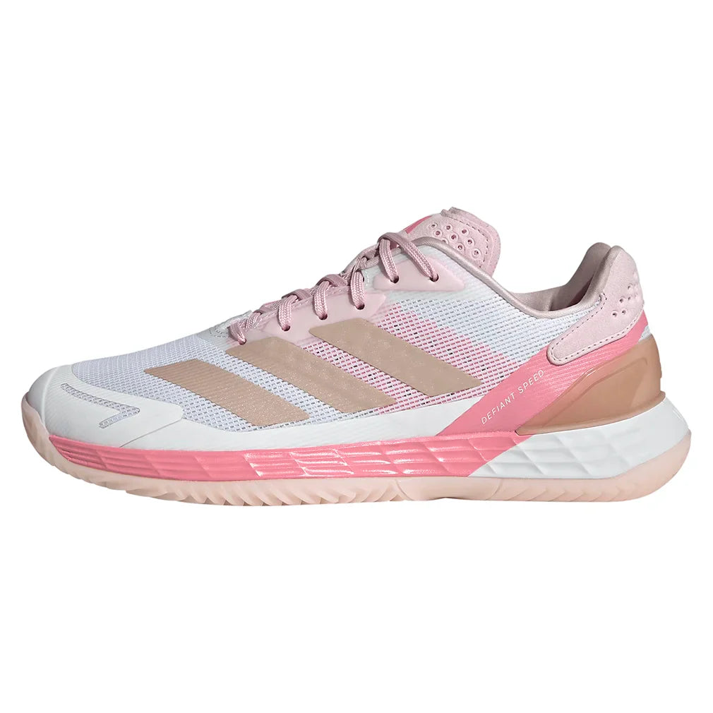 Women's Defiant Speed 2 Tennis Shoes Footwear White and Ash Pearl