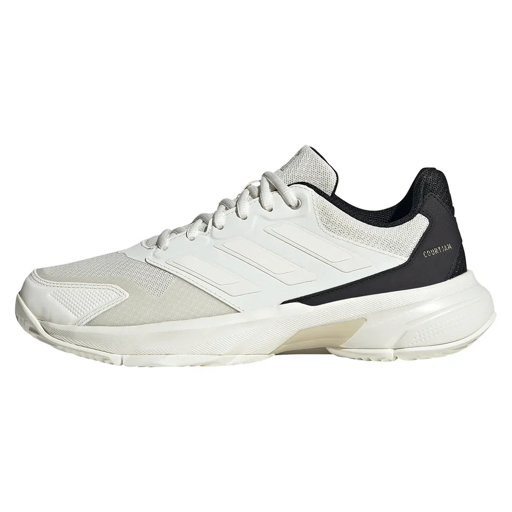 Women's CourtJam Control 3 Tennis Shoes Off White and Champagne Metallic