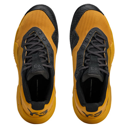 Women's Y-3 Barricade 13 Tennis Shoes Orbit Grey and Black