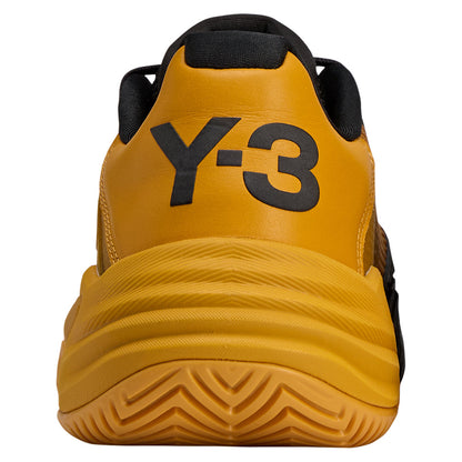 Women's Y-3 Barricade 13 Tennis Shoes Orbit Grey and Black