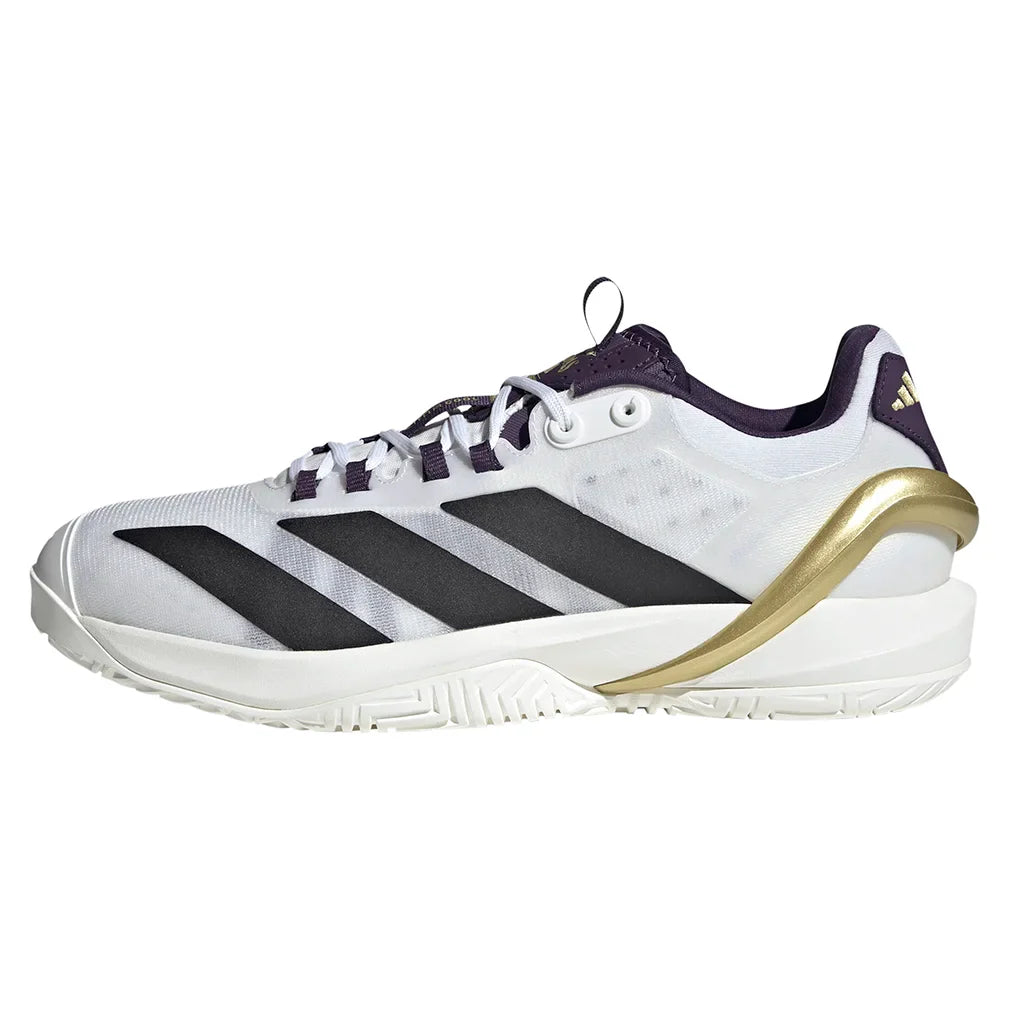 Men's adizero Cybersonic 2 Tennis Shoes Footwear White and Core Black