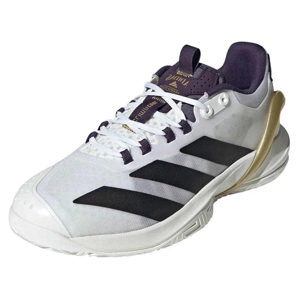 Men's adizero Cybersonic 2 Tennis Shoes Footwear White and Core Black