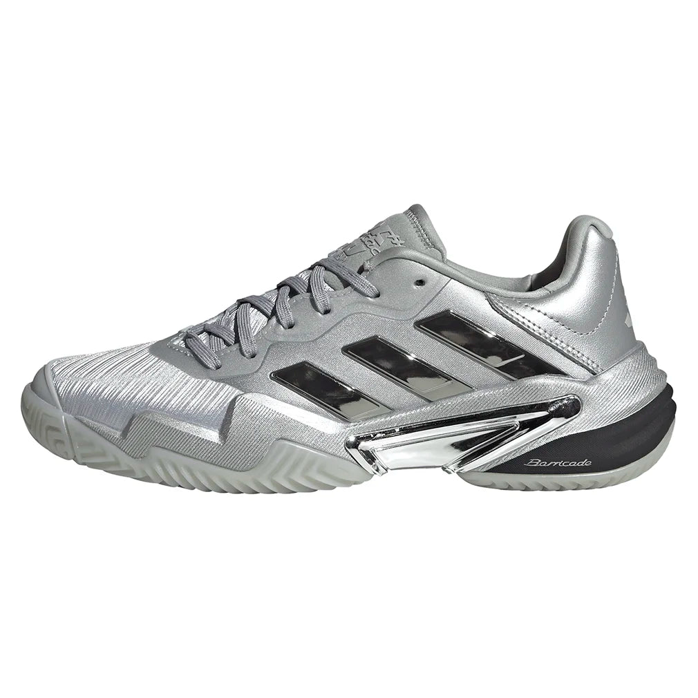 Women's Barricade 13 SE Tennis Shoes Silver Metallic and Dash Grey