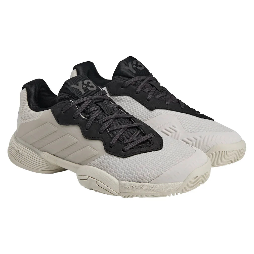 Juniors' Y-3 Barricade Tennis Shoes Orbit Grey and Black