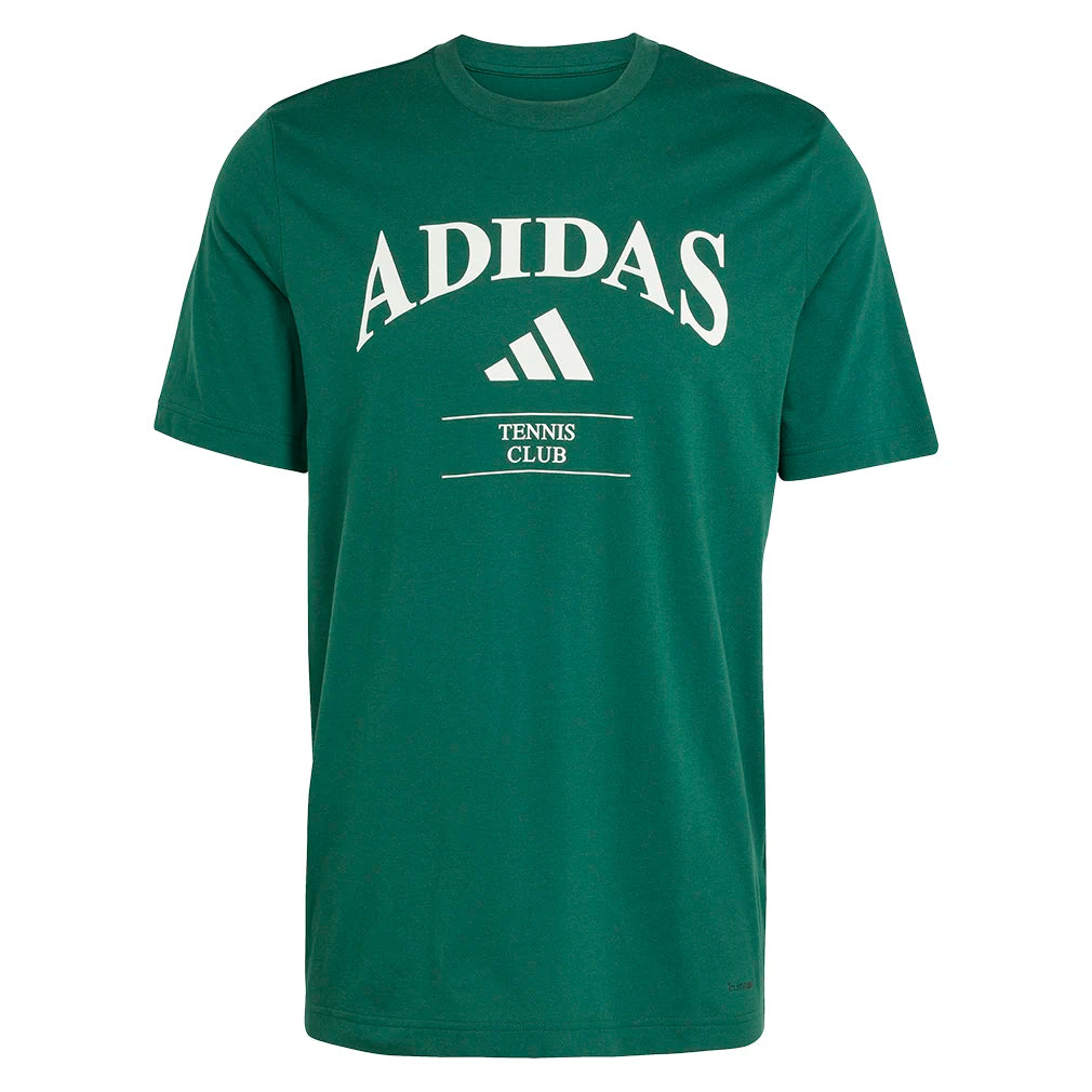 Men's Heritage Graphic Tennis Top Collegiate Green