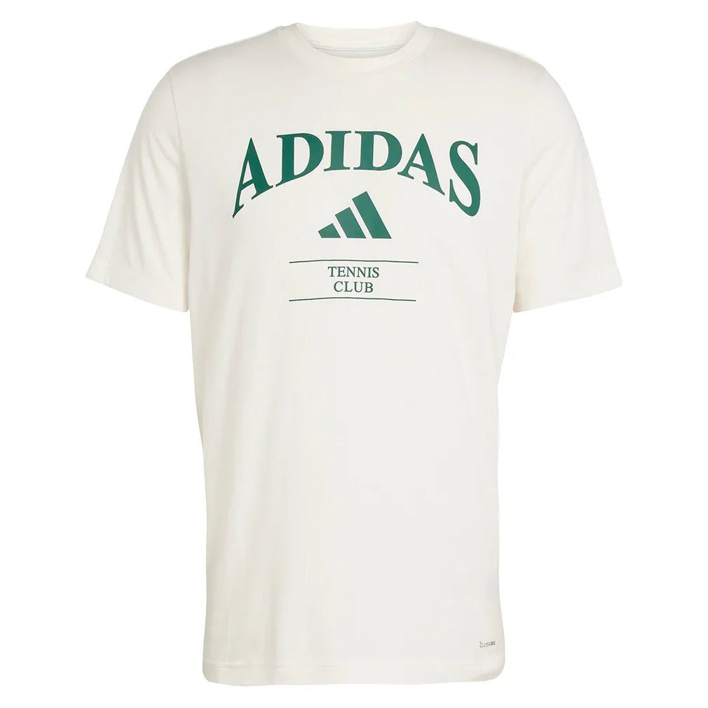 Men's Heritage Graphic Tennis Top Chalk White