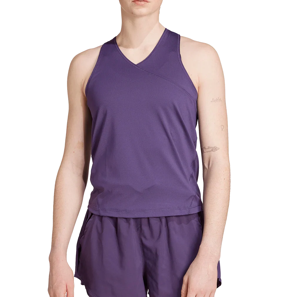 Women's Club V-Neck Tennis Tank Aurora Plum