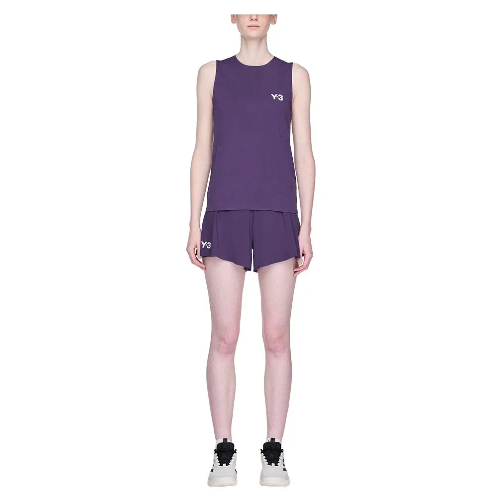Women's Y-3 Match Tennis Short Aurora Plum