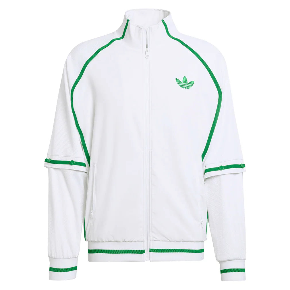 Men's Tennis Track Top White