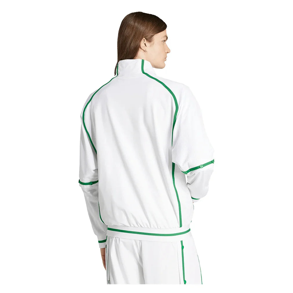 Men's Tennis Track Top White