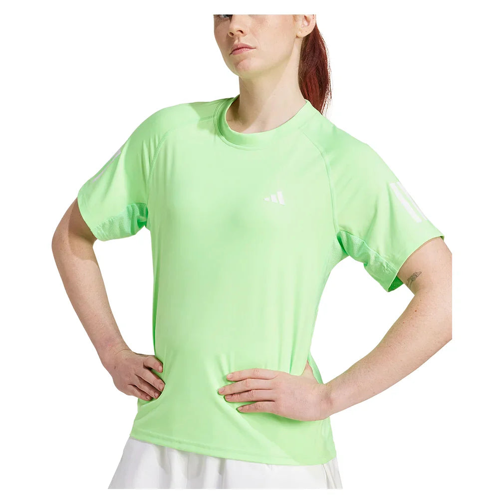 Women's Club Tennis Top Lime Burst