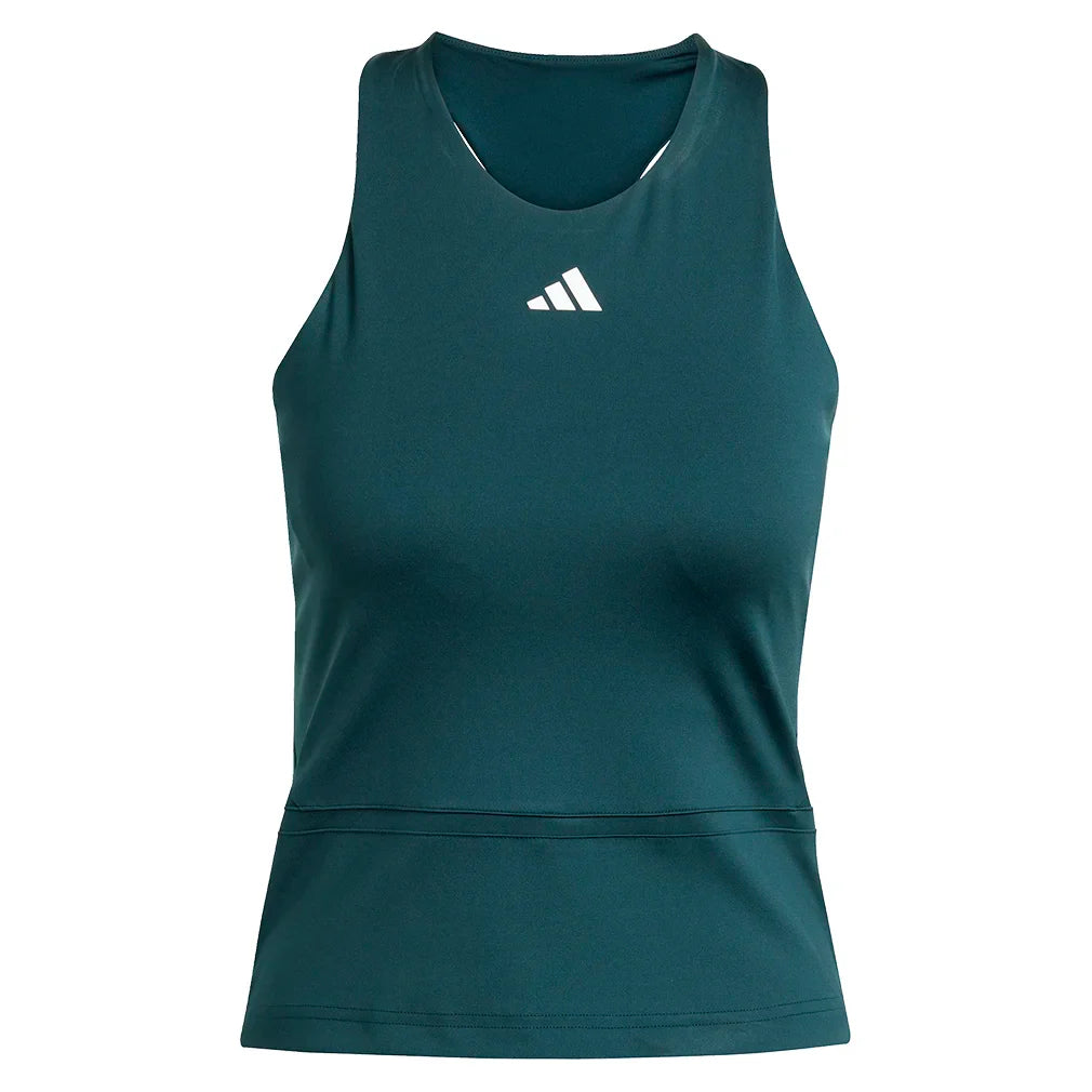 Women's CLIMACOOL Mid Length Y Tennis Tank Aurora Ivy