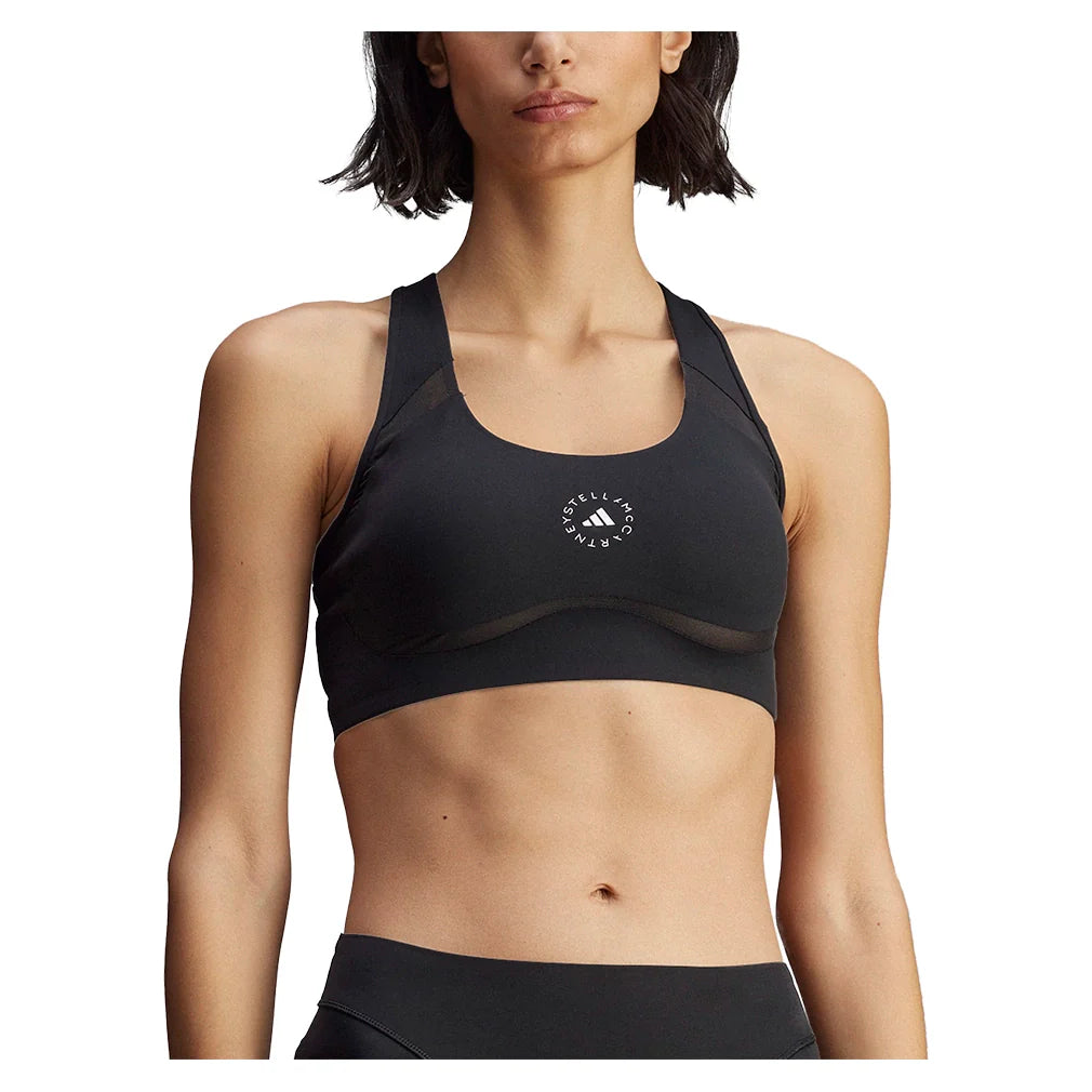 Women's Stella McCartney Power Impact Medium Support Training Bra Black