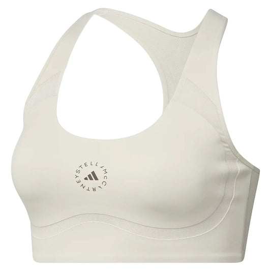 Women's Stella McCartney Power Impact Medium Support Training Bra Almond Milk