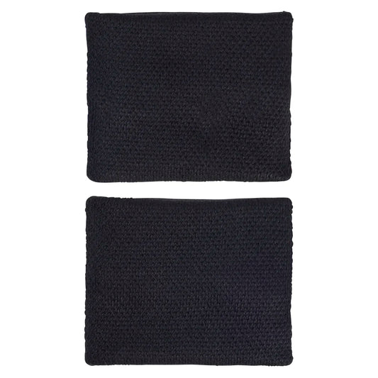 Y-3 Tennis Wristbands S Black and Orbit Grey