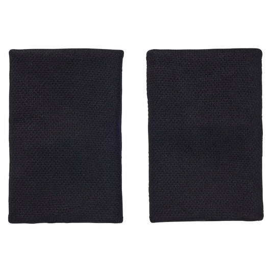 Y-3 Tennis Wristbands L Black and Orbit Grey