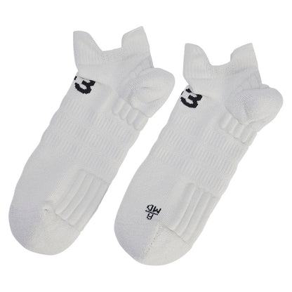 Y-3 Tennis Low Socks Orbit Grey and Black