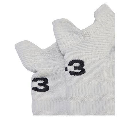 Y-3 Tennis Low Socks Orbit Grey and Black