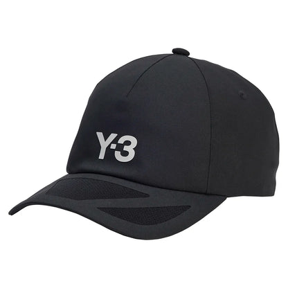 Y-3 CLIMACOOL Tennis Cap Black and Orbit Grey