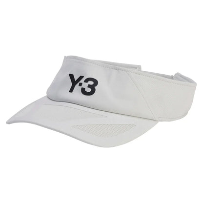 Y-3 CLIMACOOL Tennis Visor Orbit Grey and Black