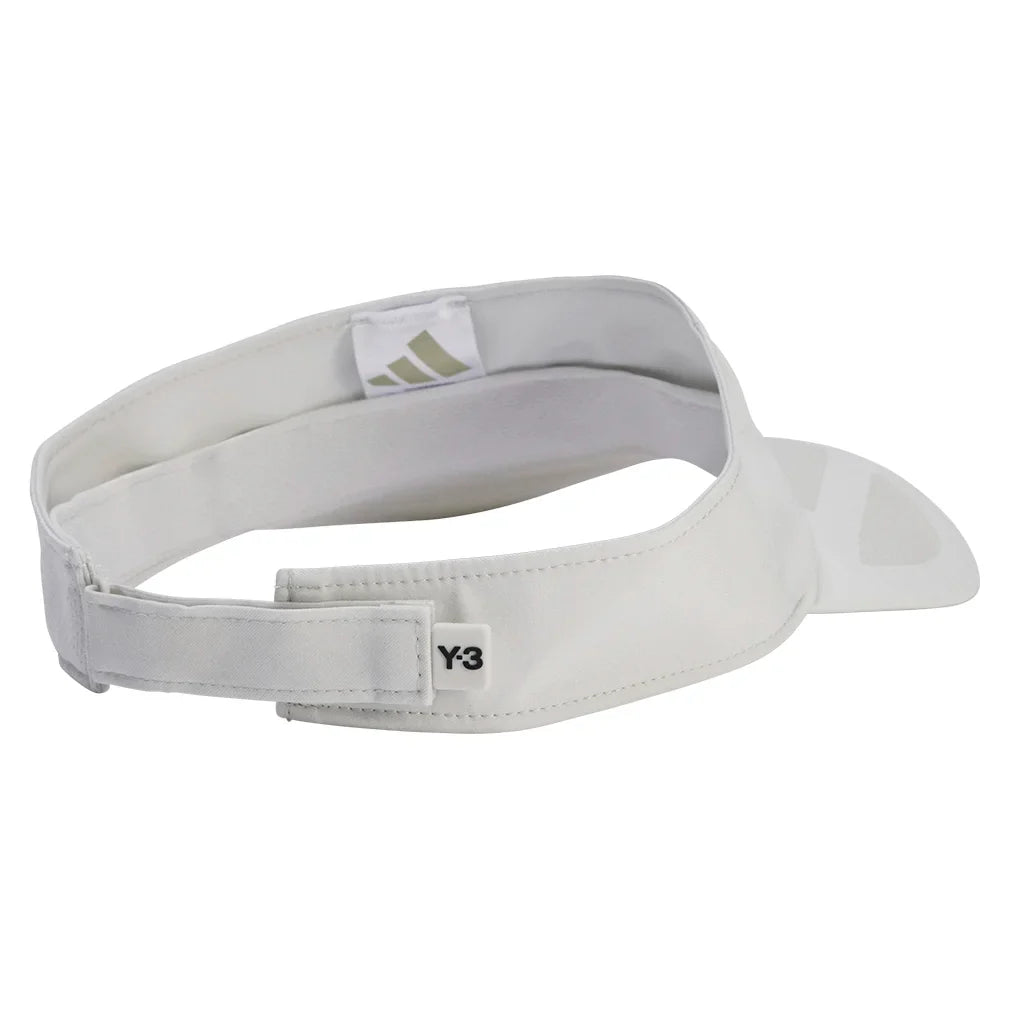 Y-3 CLIMACOOL Tennis Visor Orbit Grey and Black