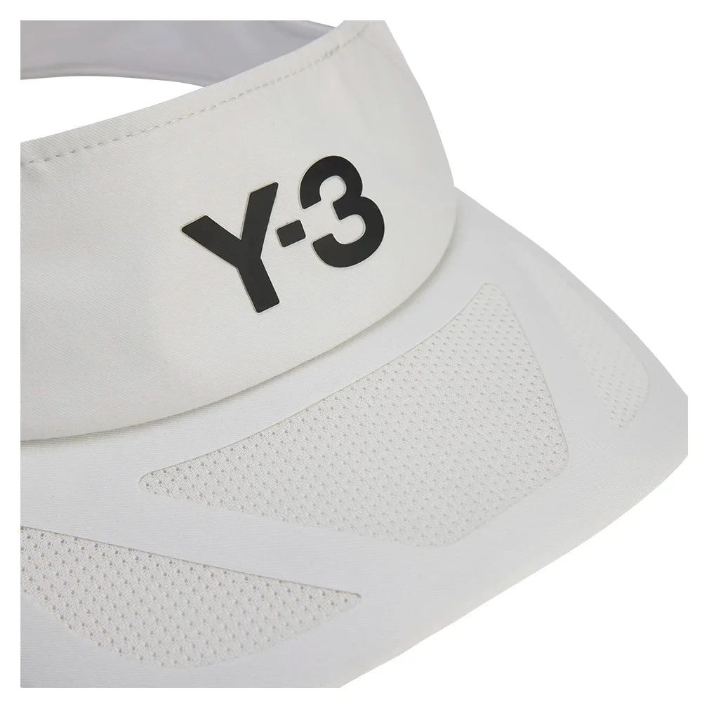 Y-3 CLIMACOOL Tennis Visor Orbit Grey and Black