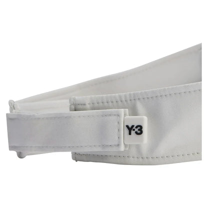 Y-3 CLIMACOOL Tennis Visor Orbit Grey and Black