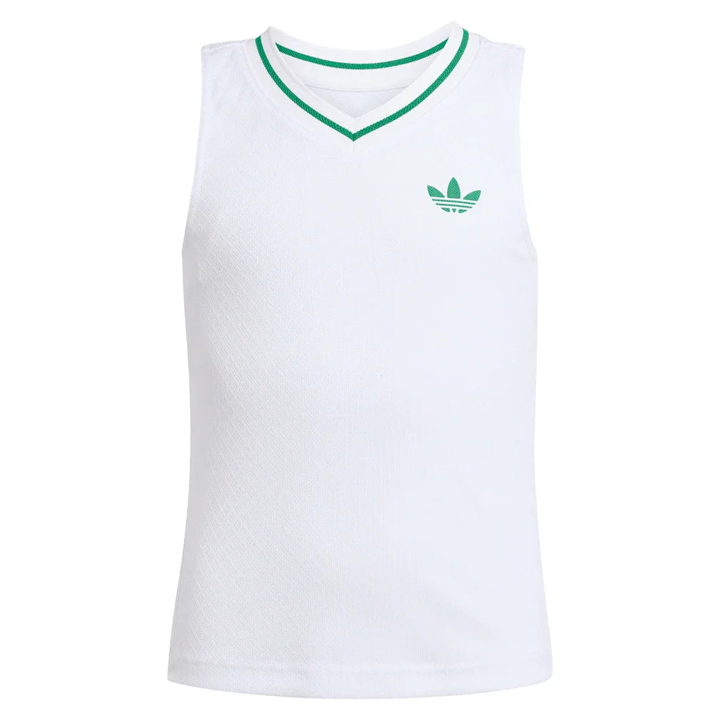 Girls' Pro Tennis Tank White