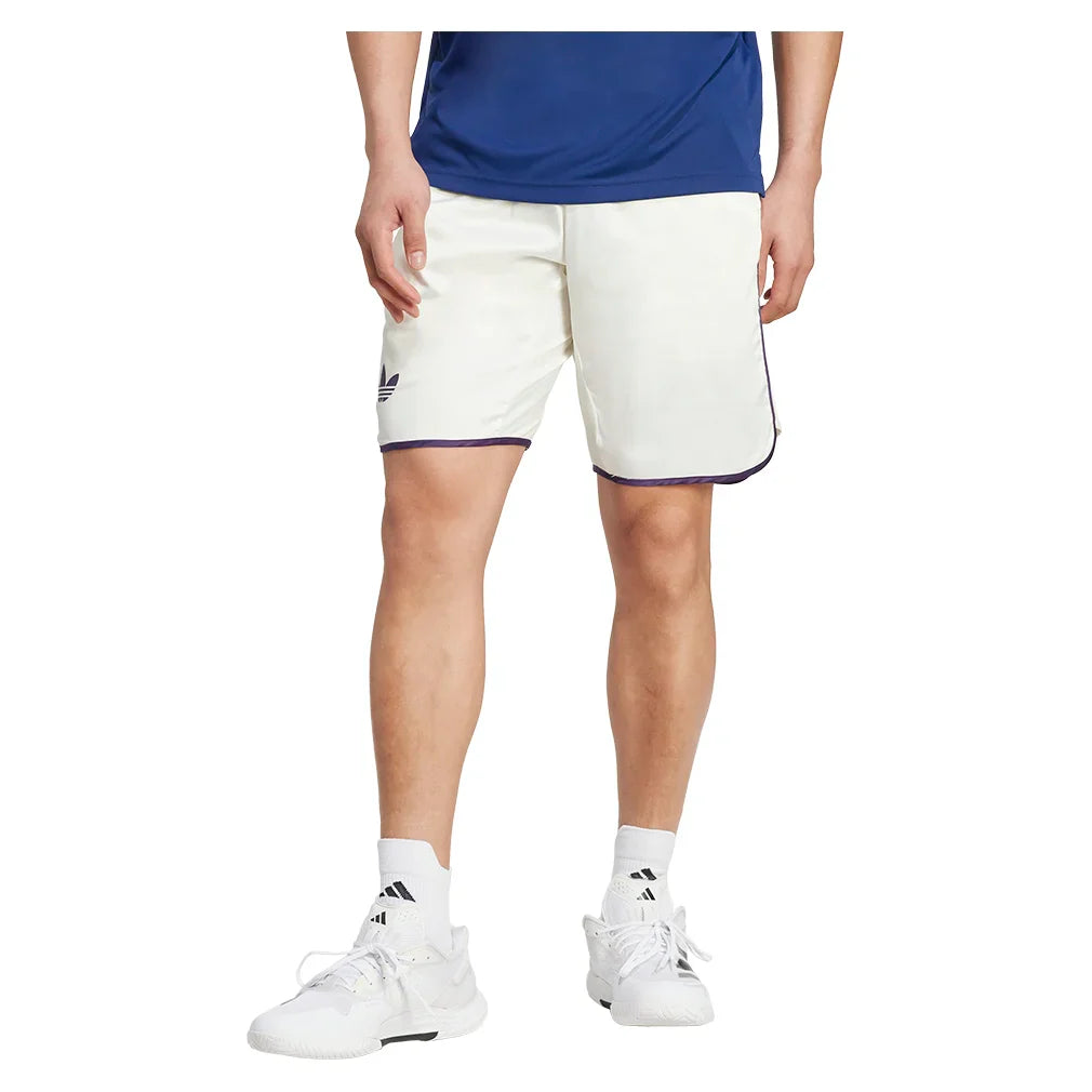 Men's Pro Ergo 9 Inch Tennis Shorts Off White