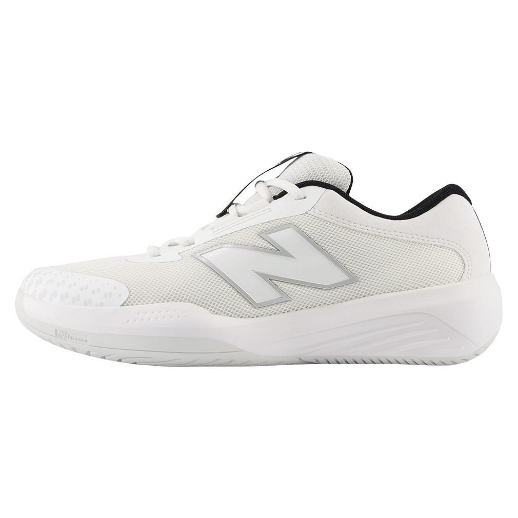 Juniors' 996v6 Tennis Shoes White and Black