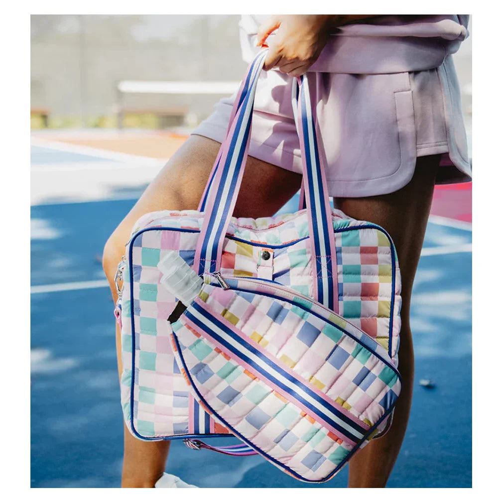 Checker Pickleball Bag Multicolor