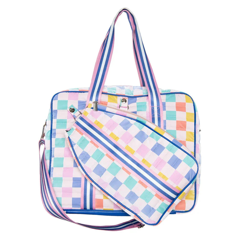 Checker Pickleball Bag Multicolor