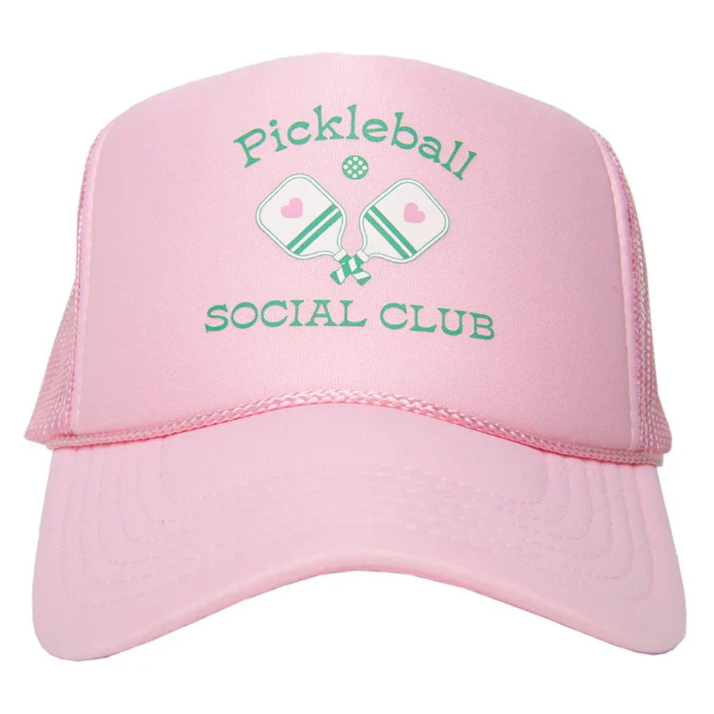 Pickleball Social Club Paddles Foam Trucker Cap