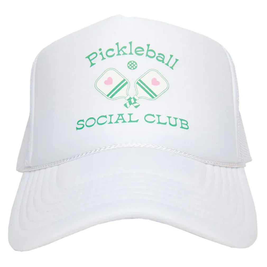 Pickleball Social Club Paddles Foam Trucker Cap