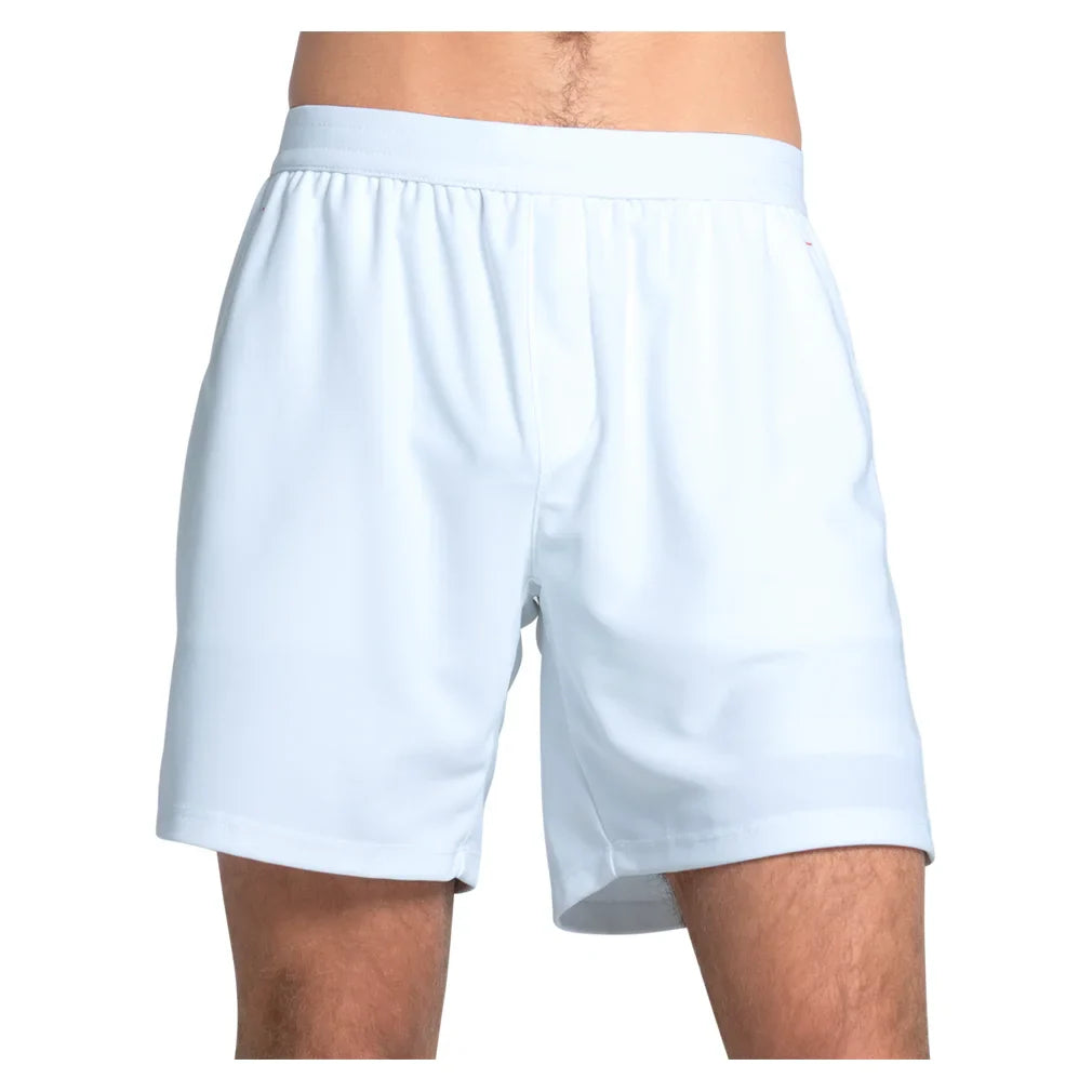 Men's Voyager 7 Inch Tennis Short White