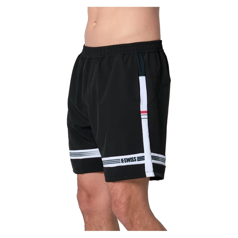 Men's Descent 7 Inch Tennis Shorts Black