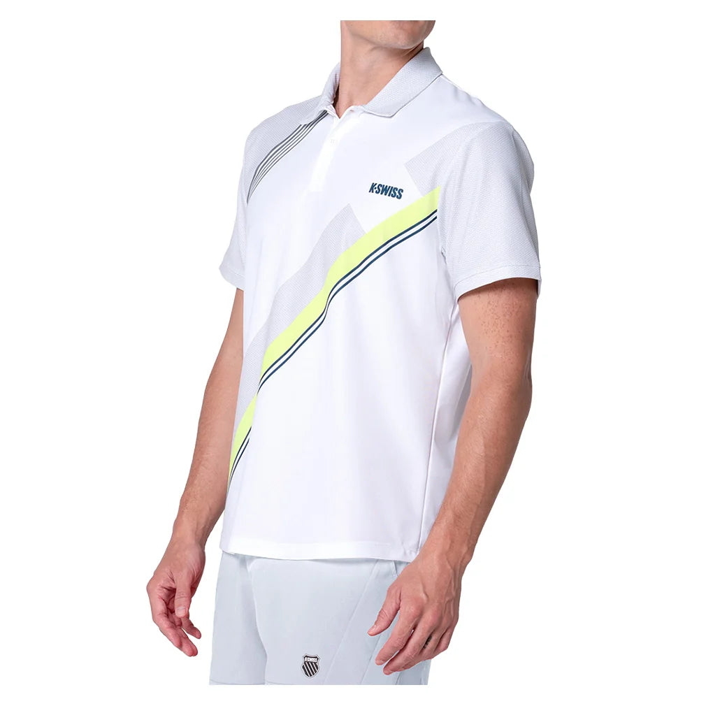 Men's Iron Works Short Sleeve Tennis Polo Mojito