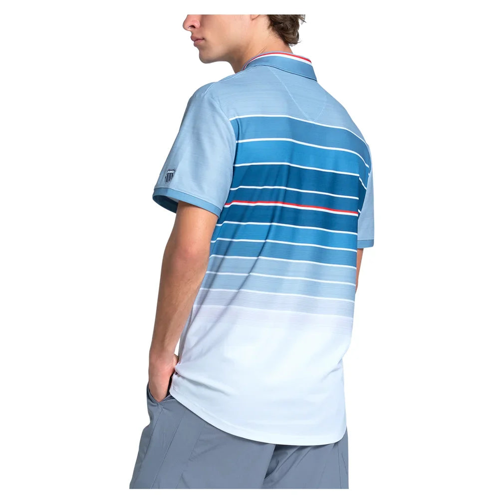 Men's Voyager Short Sleeve Tennis Polo Infinity