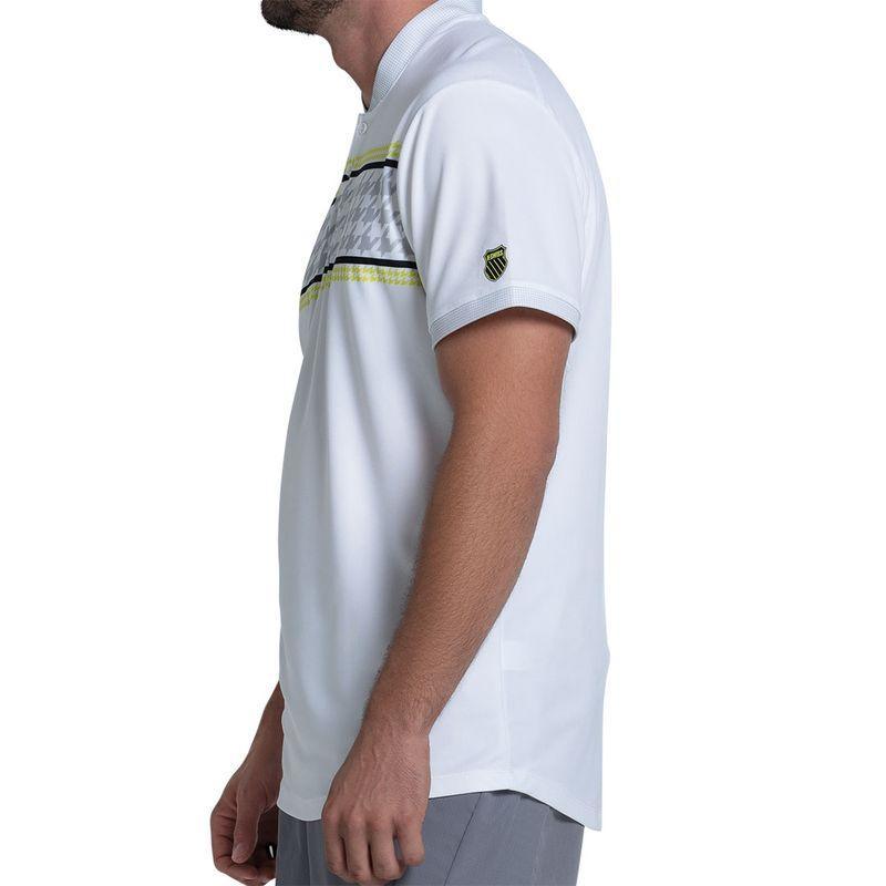 Men's Strike Short Sleeve Tennis Henley Kiwi