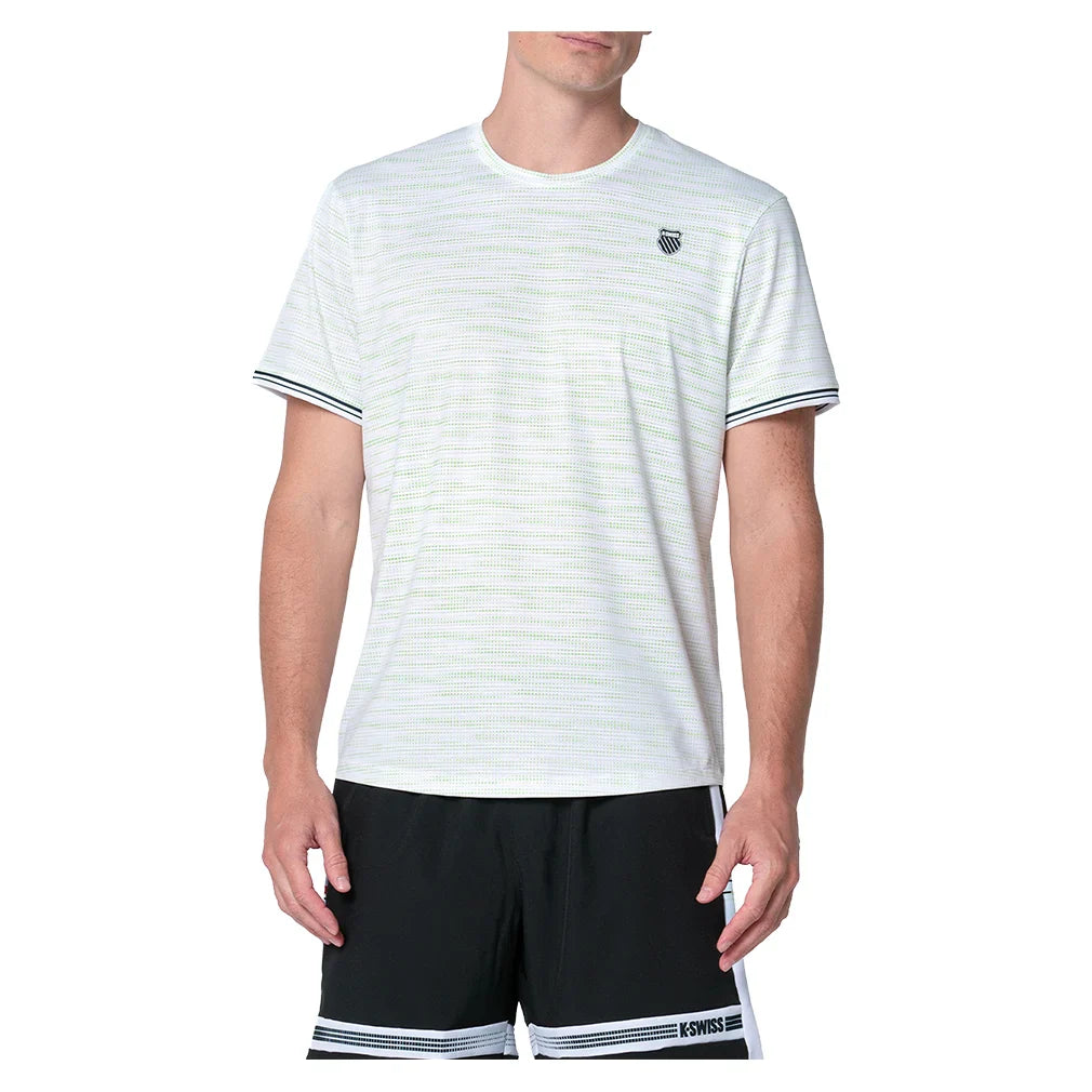Men's Pressure Rising Short Sleeve Tennis Top Perd