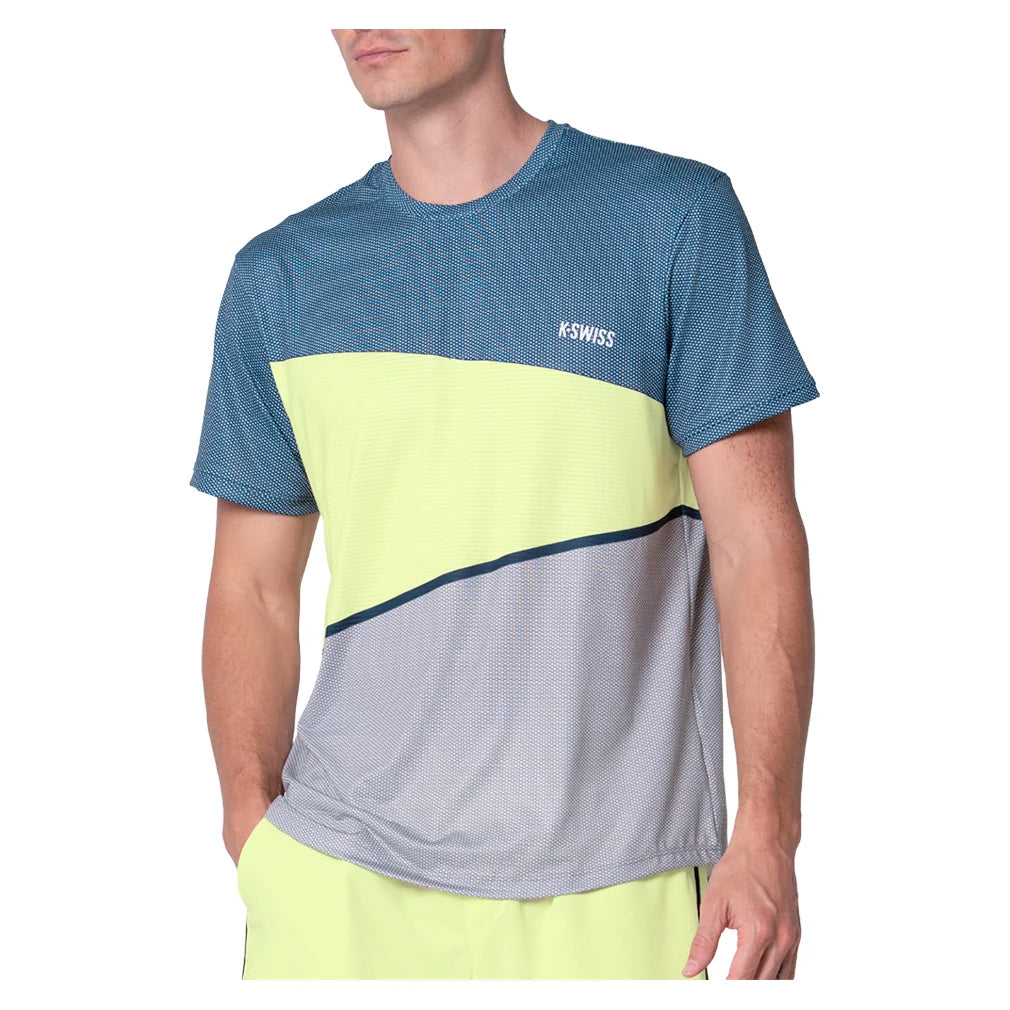 Men's Tempered Short Sleeve Tennis Top SHRK